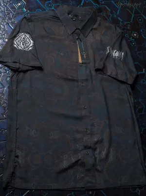 Shirt Men Half Sleeves / Viscose - SANGOMA DRAGONS