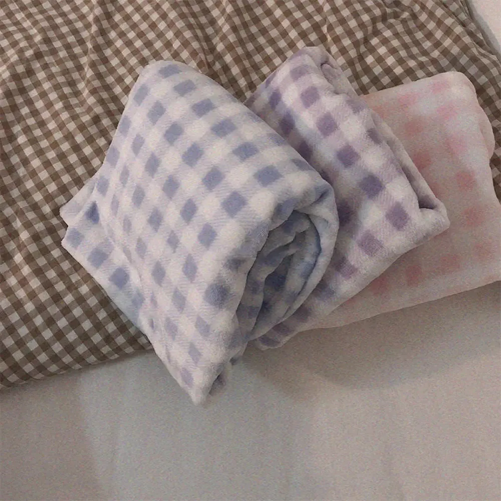 Soft Comfy Fleece Top and Plaid Bottom Pyjamas
