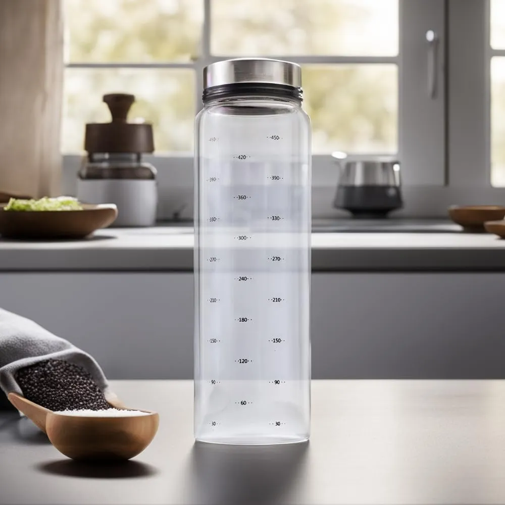 The Better Home Glass Salt & Pepper Shakers- Black and White | Salt & Pepper Dispenser | Moisture-Proof Seasoning Shakers | Perfect Pour Holes for Kitchen Dining Table Restaurant (Pack of 20)