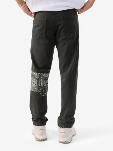 The Souled Store Denim: Olive Indie Straight Fit Cotton Blend Jeans for Men and Boys - Embrace Effortless Style and Comfort