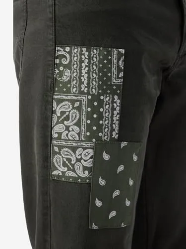 The Souled Store Denim: Olive Indie Straight Fit Cotton Blend Jeans for Men and Boys - Embrace Effortless Style and Comfort