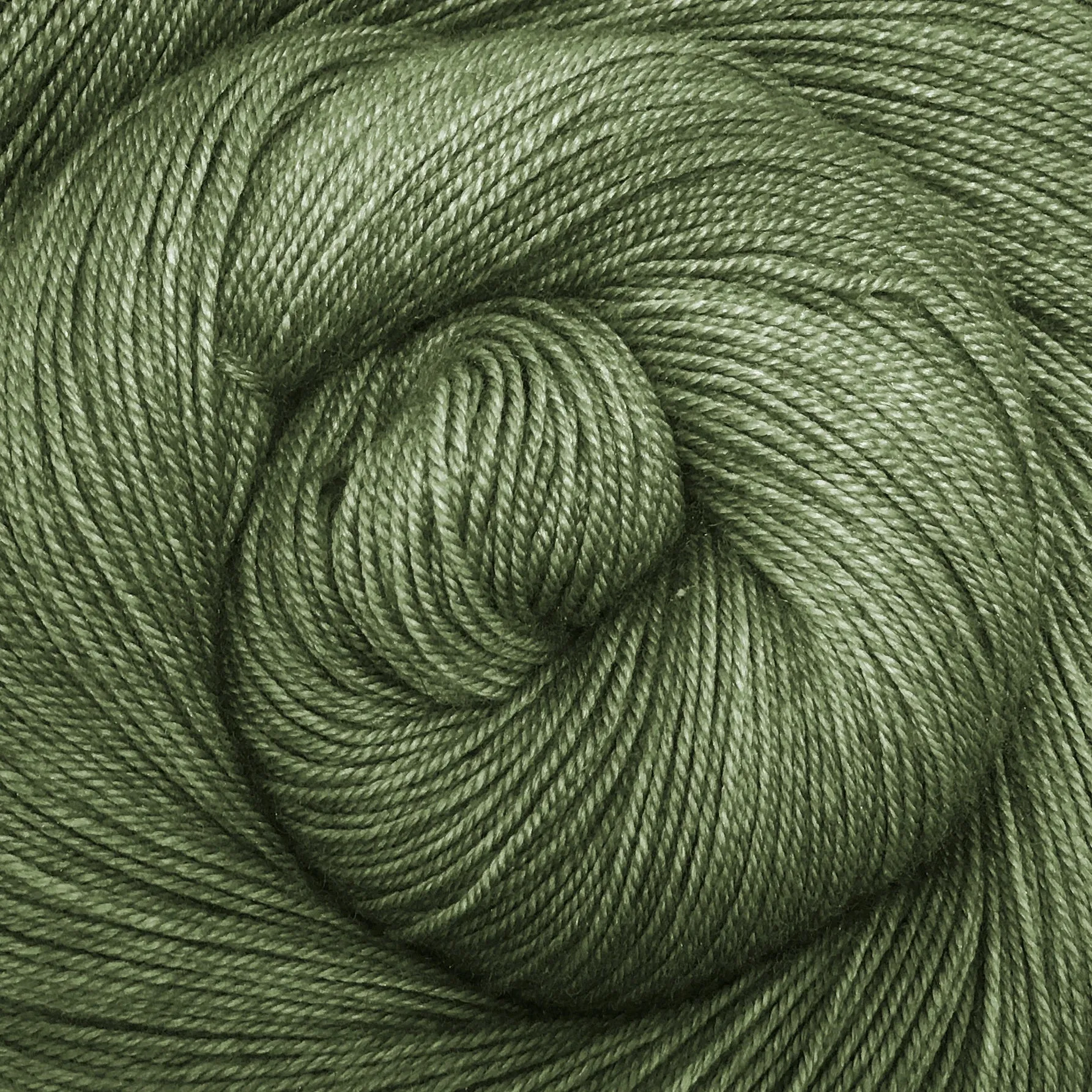 Yakity Yak Fingering Weight Yarn - Sage Semi Solid